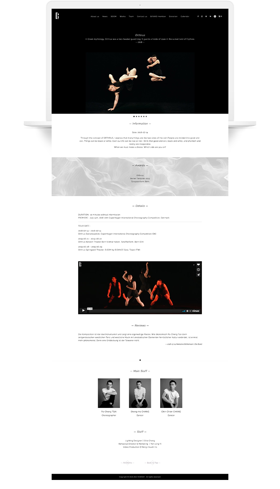 YBOB_Design_Webiste_BDANCE image 2