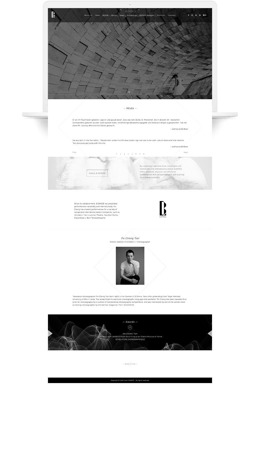 YBOB_Design_Webiste_BDANCE image 3